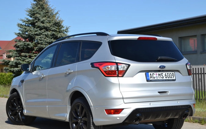 Ford Kuga cena 77900 przebieg: 218584, rok produkcji 2018 z Iława małe 742